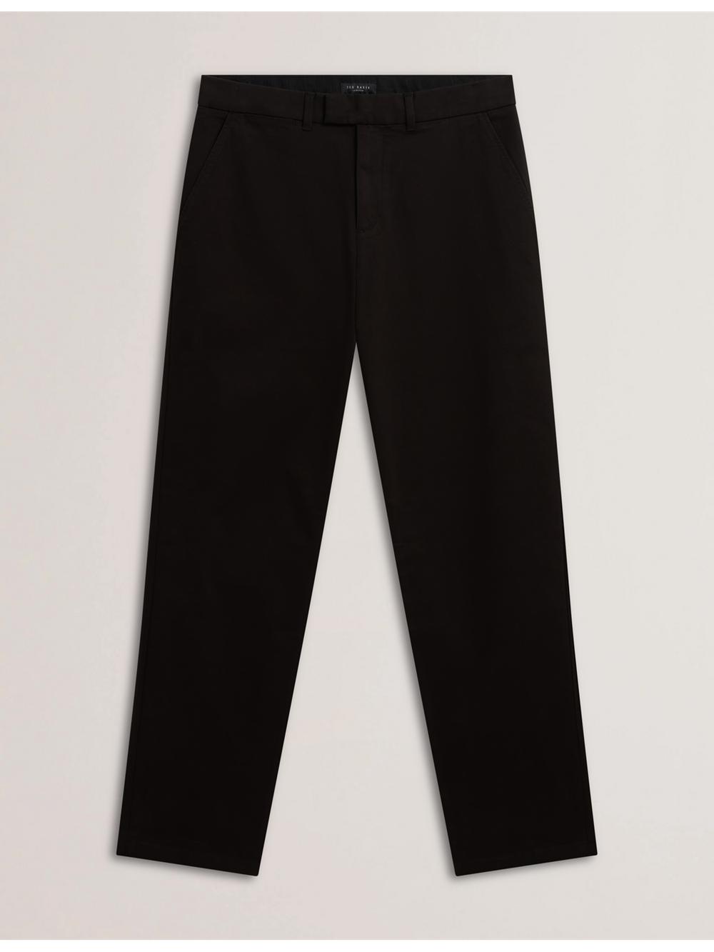 Black Men Ted Baker BATFORD - Slim Fit Cotton Blend Chinos Trousers | NZ  LFNA-14538