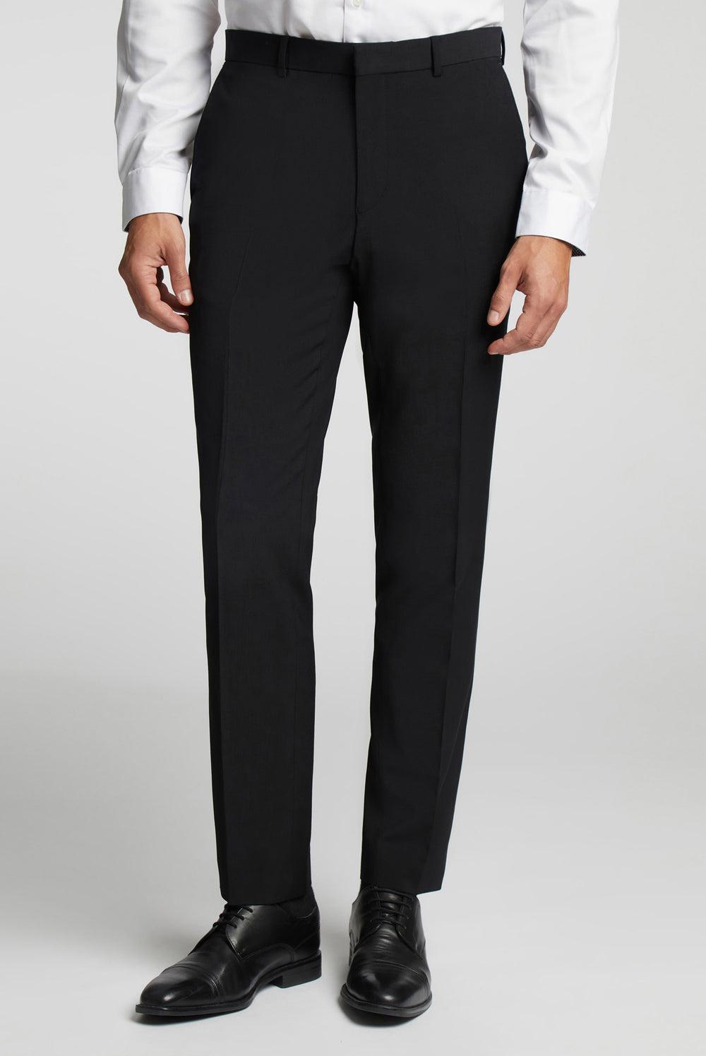 Black Men Ted Baker PANAMA - Wool Blend Slim Fit Suit Trousers | NZ  YPAB-75648