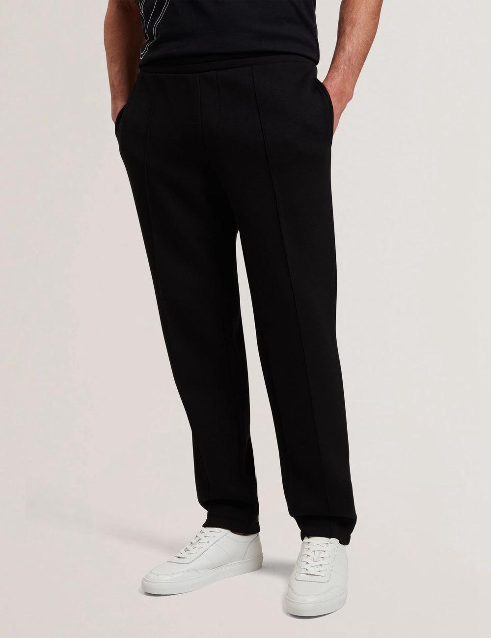Black Men Ted Baker UAVER Slim Fit Neoprene Joggers | NZ  FATX-42316