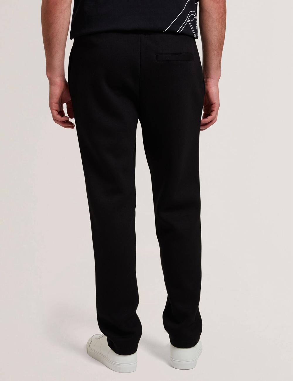 Black Men Ted Baker UAVER Slim Fit Neoprene Joggers | NZ  FATX-42316