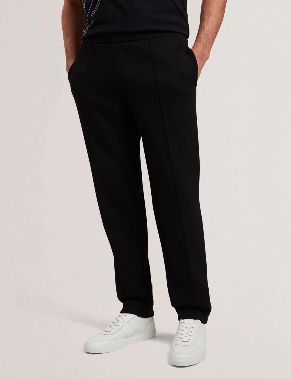 Black Men Ted Baker UAVER Slim Fit Neoprene Joggers | NZ  FATX-42316