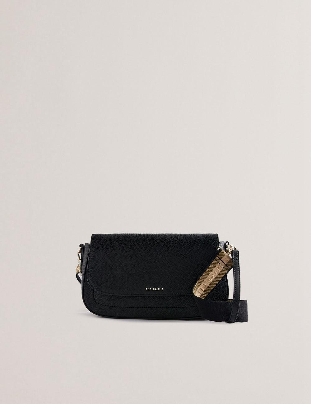 Black Women Ted Baker DARILIE - Leather Webbing East West Satchel Satchel Bags | NZ  OGNZ-72930