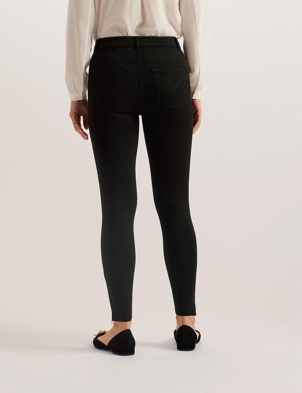 Black Women Ted Baker STRENTI - Skinny Fit Zip Cuff Jeggings | NZ  OYXU-12397