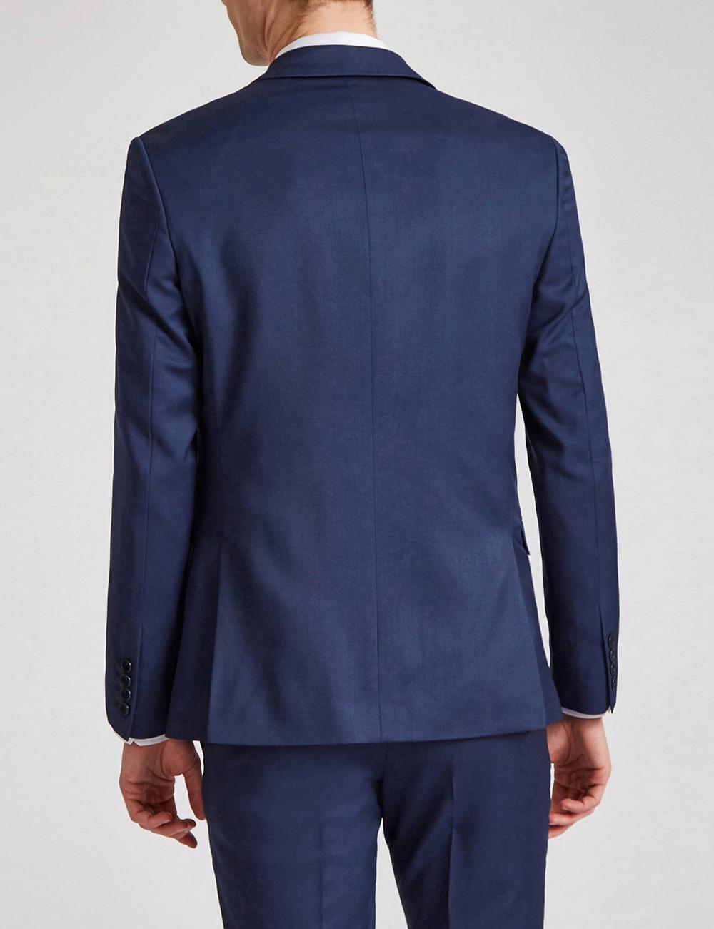 Blue Men Ted Baker FINLAYJS - Twill Wool Slim Fit Suit Jackets | NZ  HPIQ-65034