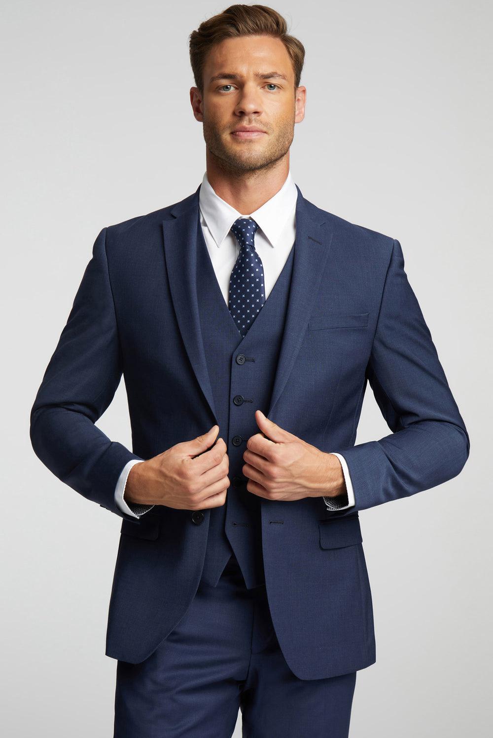 Blue Men Ted Baker PANAMA - Wool Blend Slim Fit Suit Jackets | NZ  XZED-54921