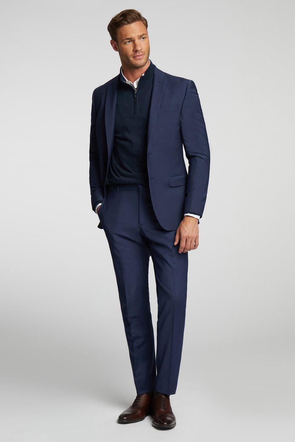 Blue Men Ted Baker PANAMA - Wool Blend Slim Fit Suit Jackets | NZ  XZED-54921