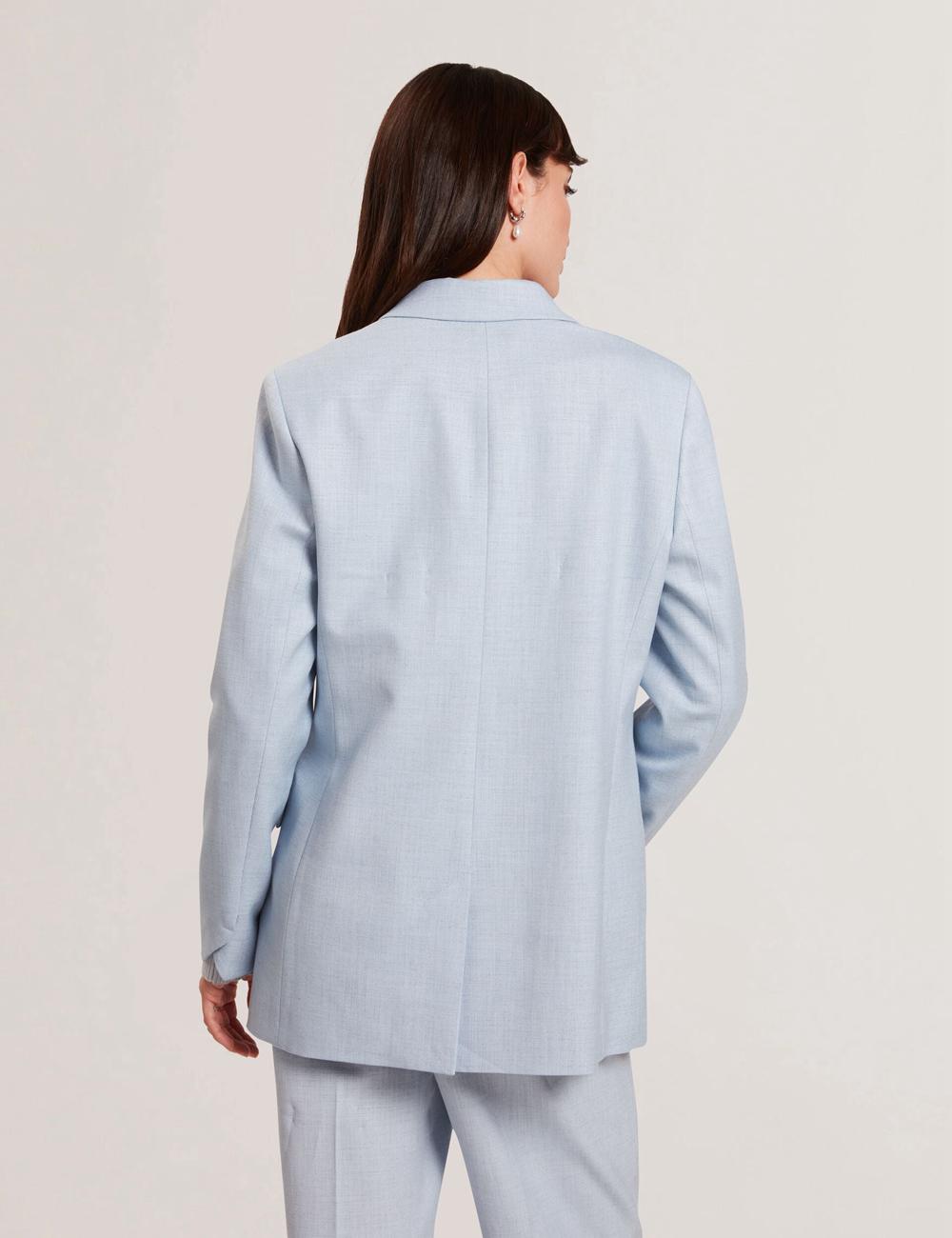 Blue Women Ted Baker CARNI - Relaxed Tailored Single Breasted Blazers | NZ  GWIZ-91735