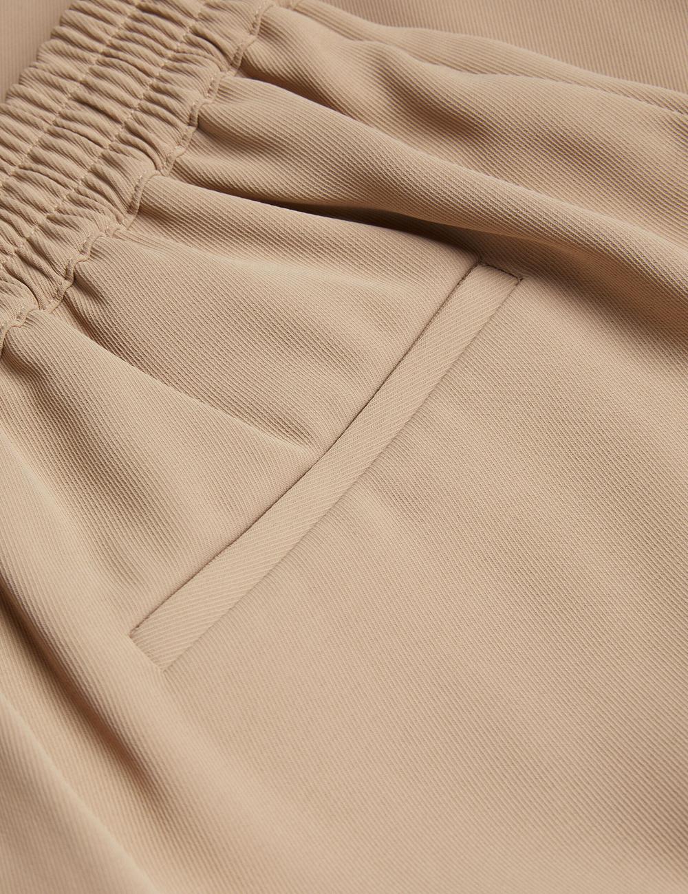 Camel Women Ted Baker LILIAAH - Wide Leg Tailored Smart Joggers | NZ  SZTP-68430