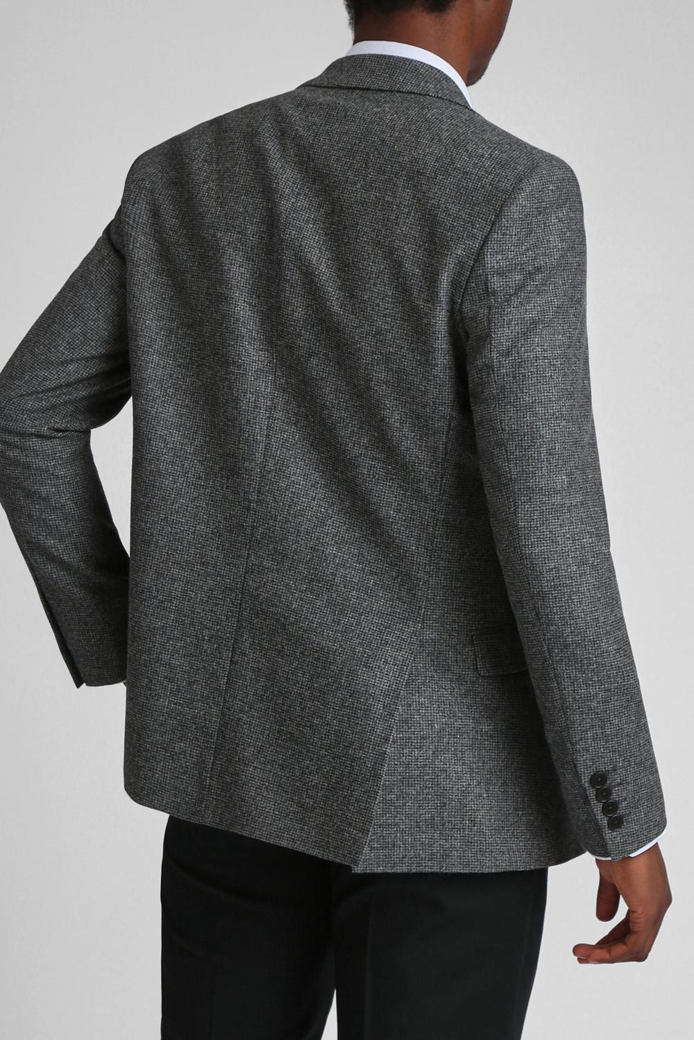 Charcoal Men Ted Baker ASOJS - Puppytooth Check Slim Fit Blazers | NZ  TLBJ-29713