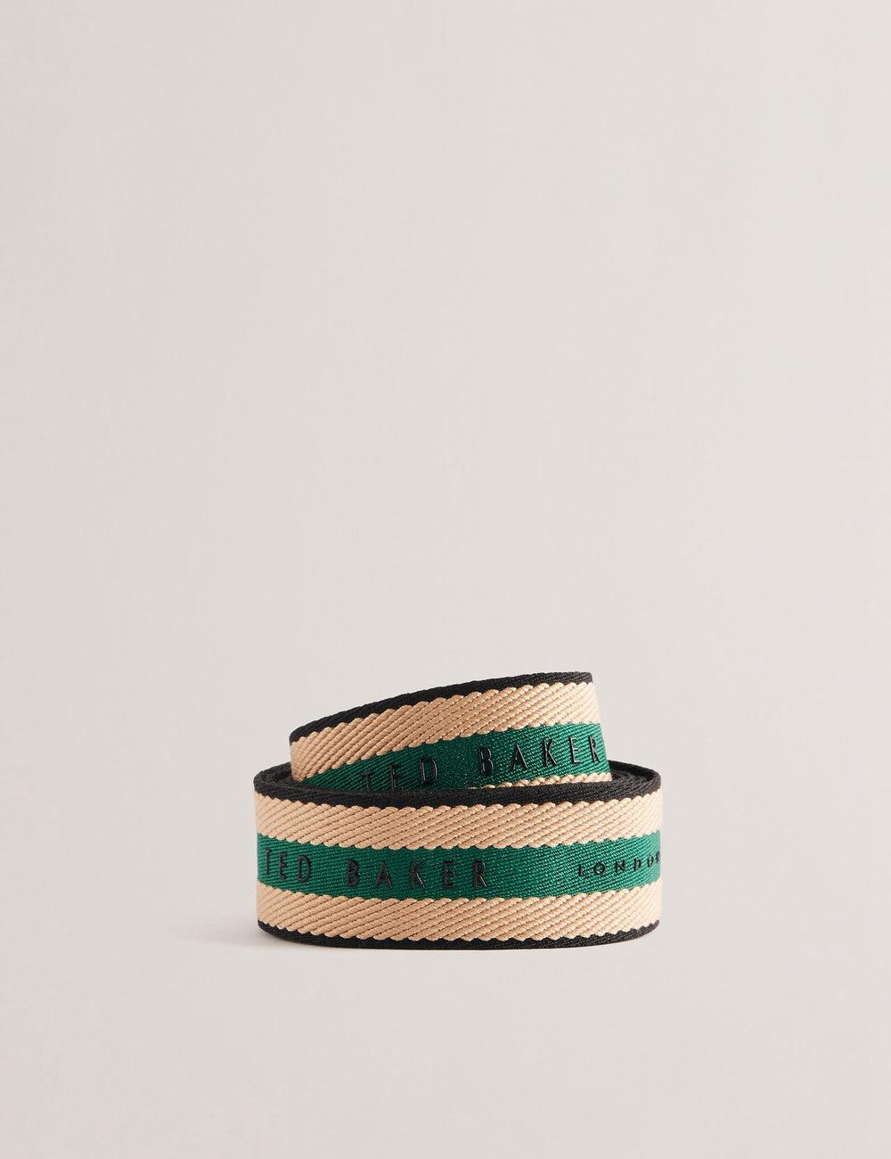 Dk-Green Women Ted Baker WEBBII - Branded Webbing Detachable Bag Straps | NZ  LFXP-80679