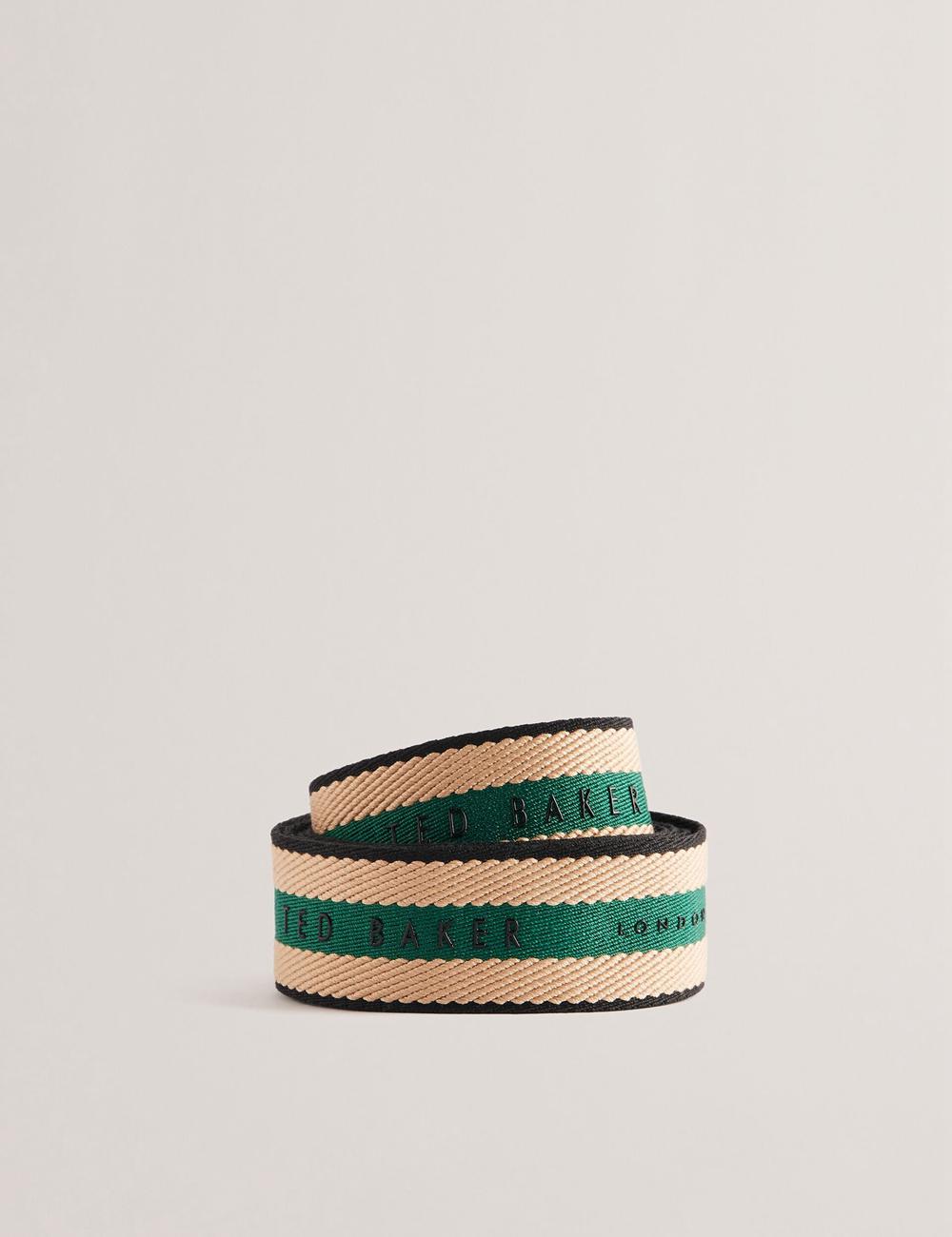 Dk-Green Women Ted Baker WEBBII - Branded Webbing Detachable Bag Straps | NZ  LFXP-80679