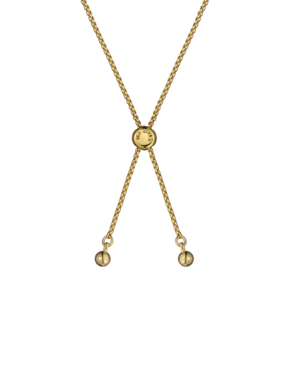 Gold Women Ted Baker MONELLE - Monogram Logo Coin Adjustable Bracelets | NZ  ADXM-90842