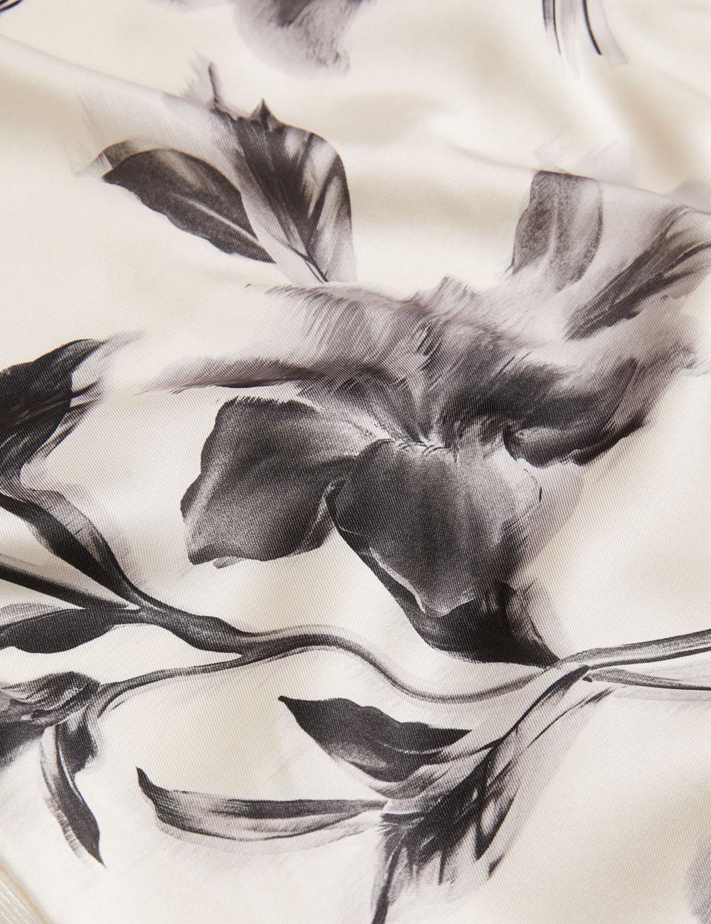 Ivory Women Ted Baker PERLOMA - Printed Woven Front Knitted Tank Tops | NZ  WECN-09321