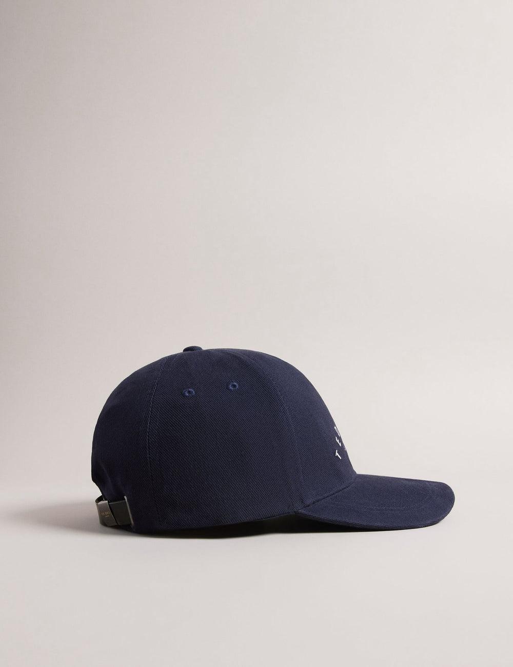 Navy Men Ted Baker FRREDDI - Embroidered Logo Canvas Baseball Caps | NZ  OZIL-25738