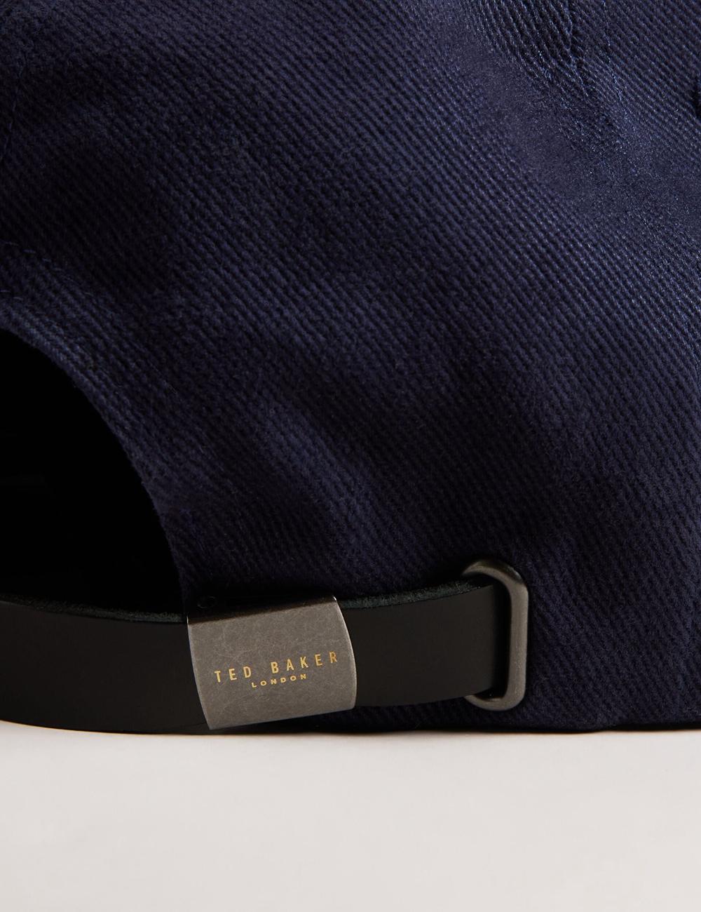 Navy Men Ted Baker FRREDDI - Embroidered Logo Canvas Baseball Caps | NZ  OZIL-25738
