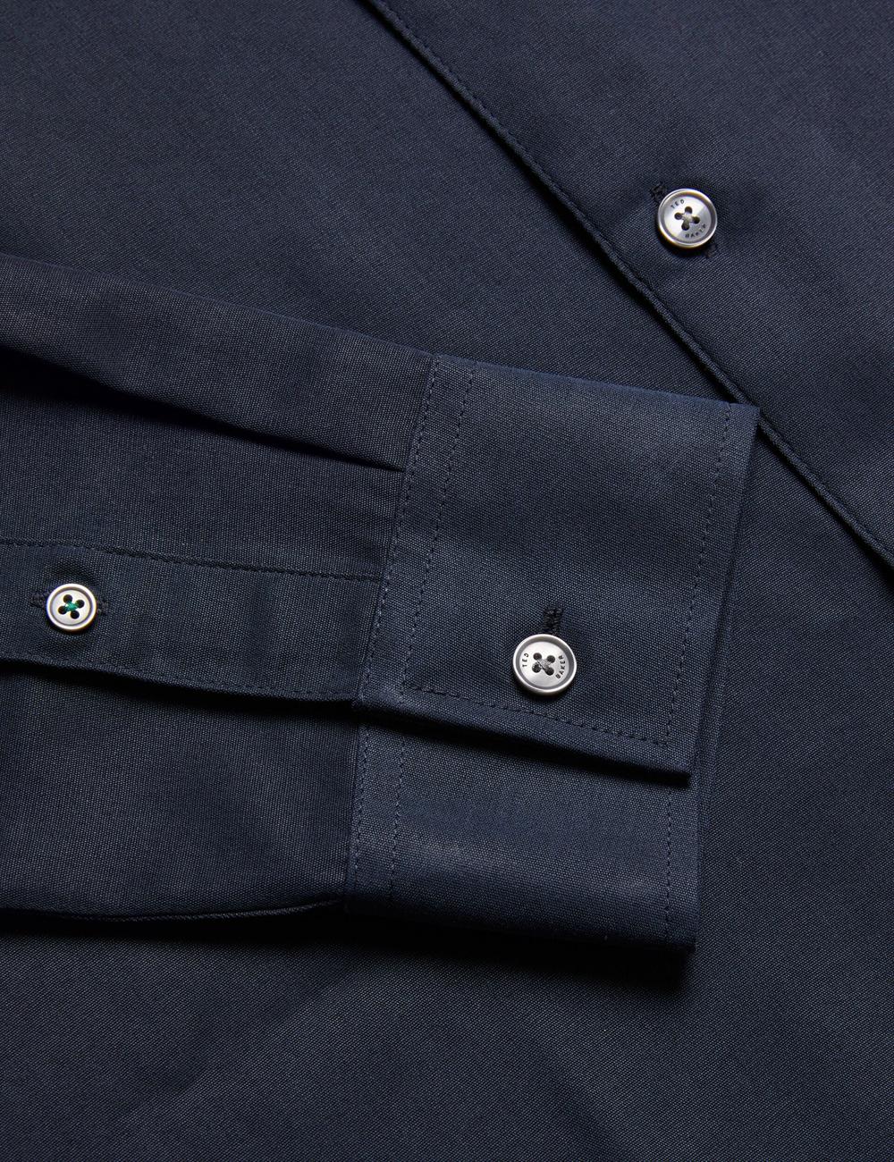 Navy Men Ted Baker NESSMEN - Embroidered Detail Relaxed Fit Casual Shirts | NZ  BSLH-92873