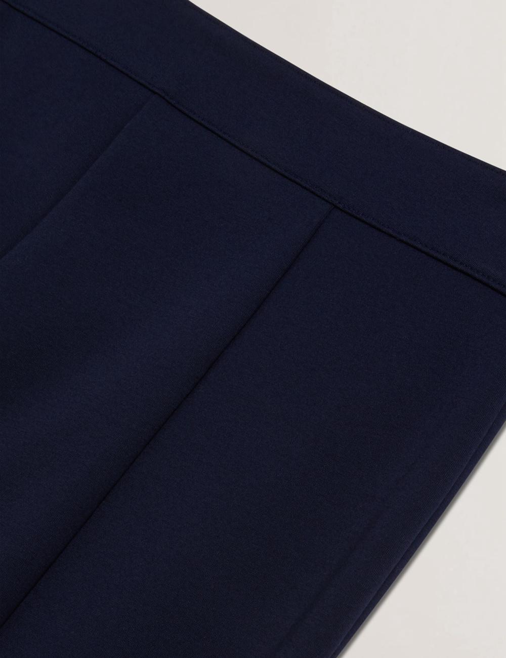 Navy Women Ted Baker FELINDA - Fly Front Stretchy Leggings | NZ  WYFO-32485