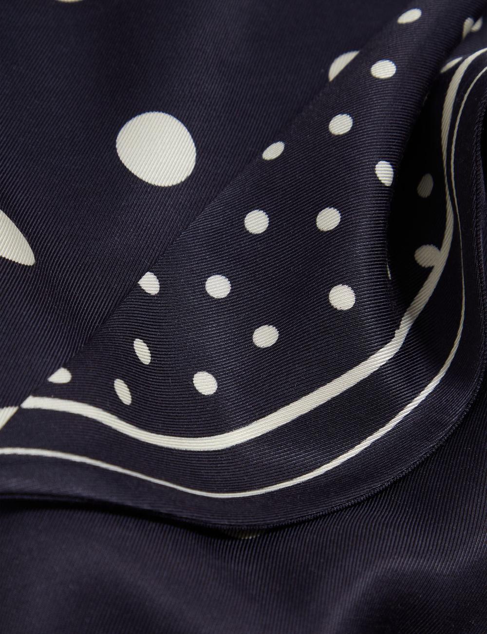 Navy Women Ted Baker VEIRAA - Polka Dot Front Sleeveless Crop Tops | NZ  MXDG-69387