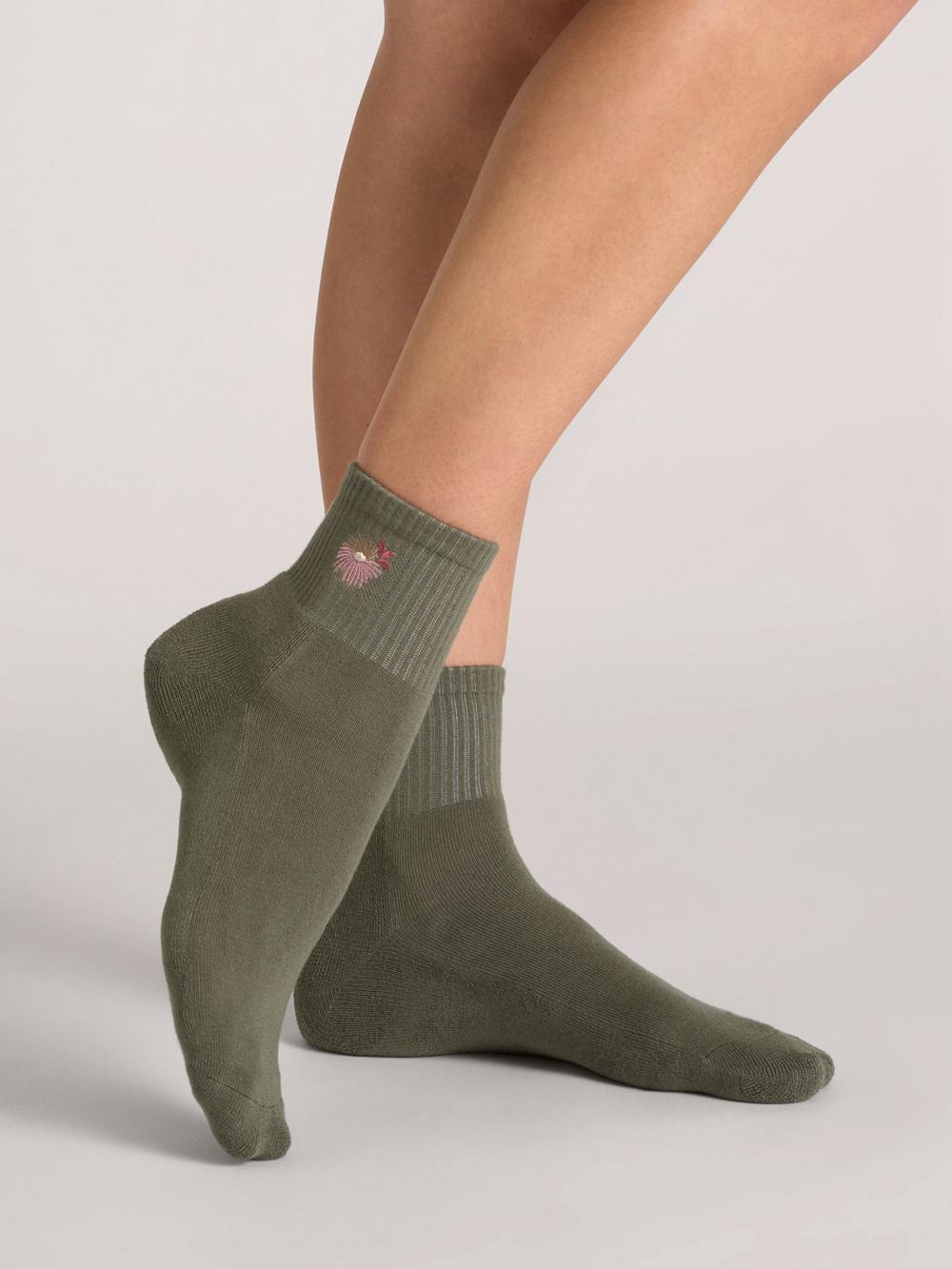 Pink Women Ted Baker 3 Pack Cushioned Sole High Ankle Crew Socks | NZ  OCVR-06931