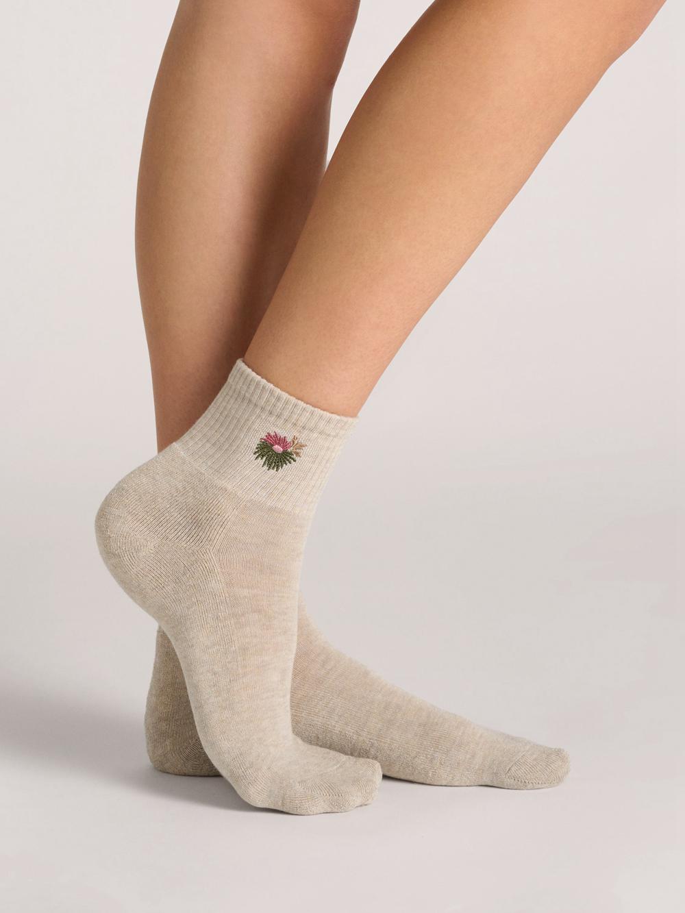 Pink Women Ted Baker 3 Pack Cushioned Sole High Ankle Crew Socks | NZ  OCVR-06931