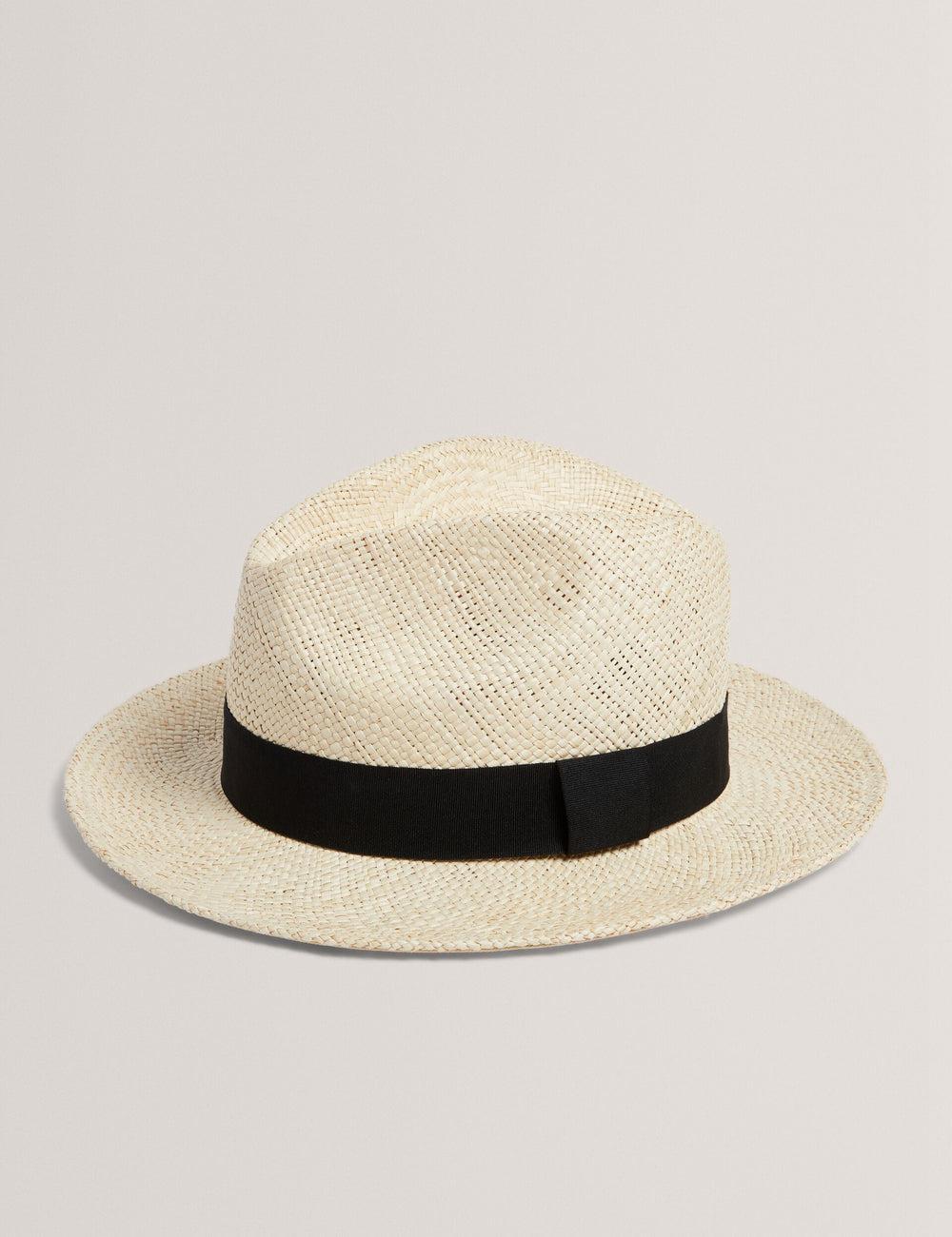 White Men Ted Baker JIMESI - Woven Straw Panama Beach Hats | NZ  ISRP-31680