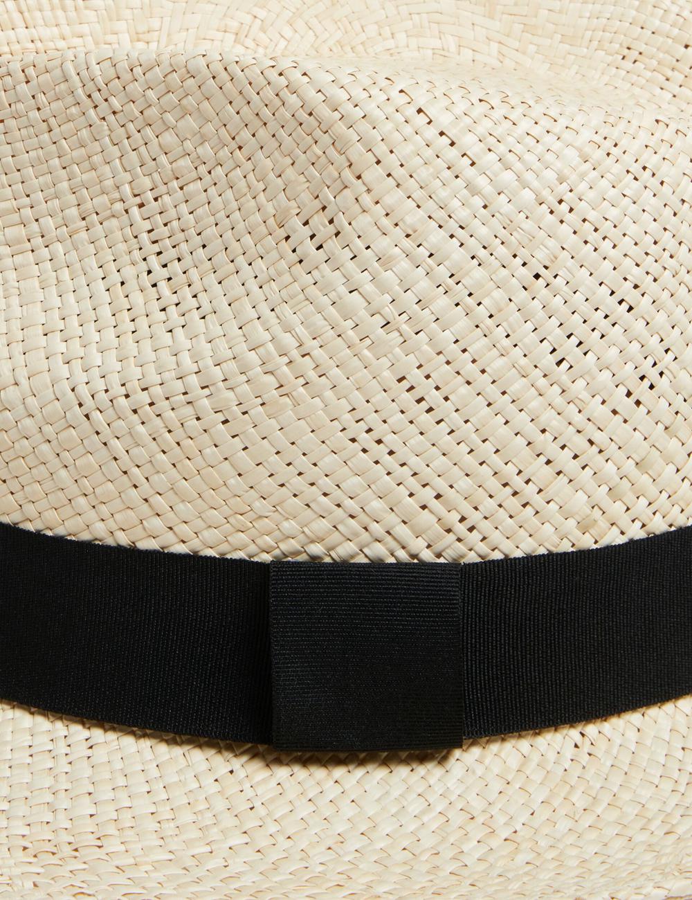 White Men Ted Baker JIMESI - Woven Straw Panama Beach Hats | NZ  ISRP-31680