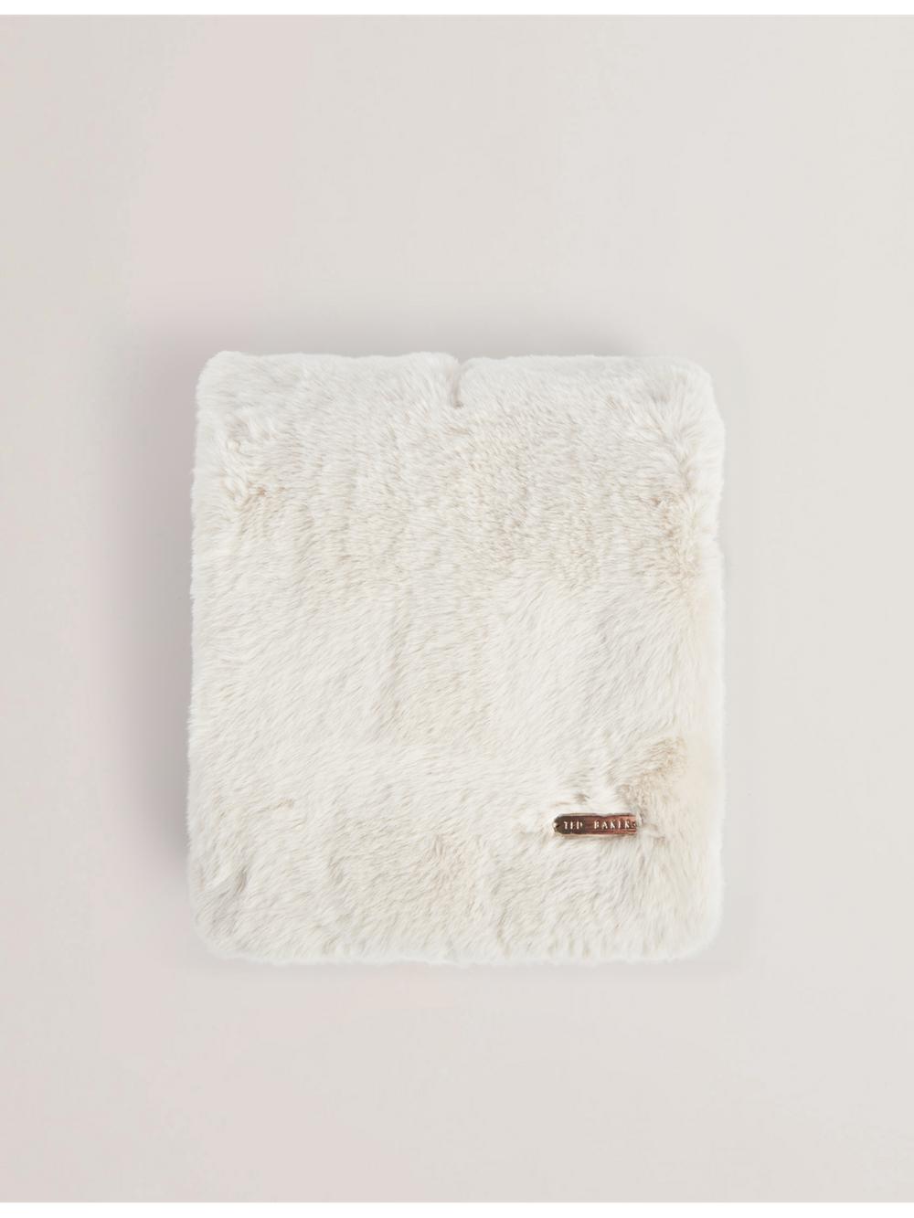 White Women Ted Baker EMAAAAS - Faux Fur Loop-Through Stole Scarves | NZ  KIAW-83674